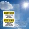Signmission No Dumping Tenant Only Bilingual OSHA Security Notice Sign, Plastic, 7in W x 10in L, 2PK OS-2PACK-SN-P-710-L-11600 - alternate 4